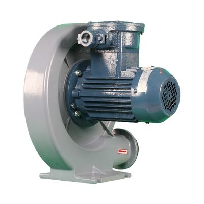 Srebrowy / szary wentylator odśrodkowy 1000-3000RPM do penetracji i dostarczania powietrza do przewodów