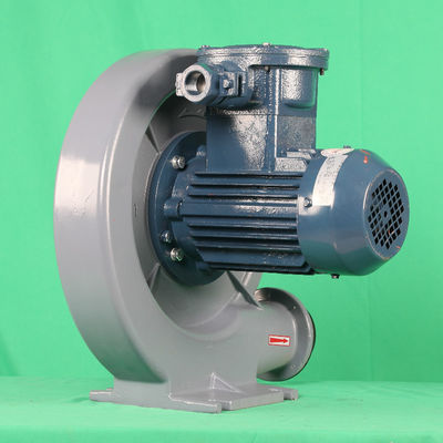 Srebrowy / szary wentylator odśrodkowy 1000-3000RPM do penetracji i dostarczania powietrza do przewodów